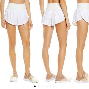 Free People Movement Game Times Shorts White